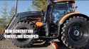Valtra Unlimited tractors for municipalities: Arctic Machine swivelling scraper video
